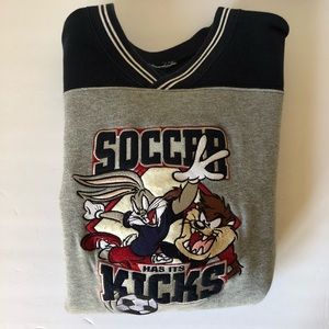 Extra large over sized looney tune soccer shirt